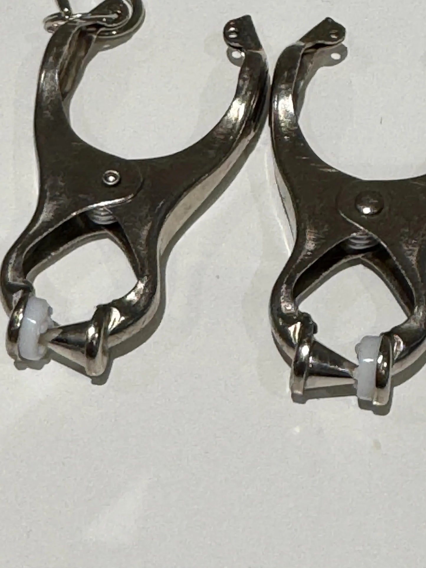 Single Spiked Nipple Clamps: Extra Wide Opening