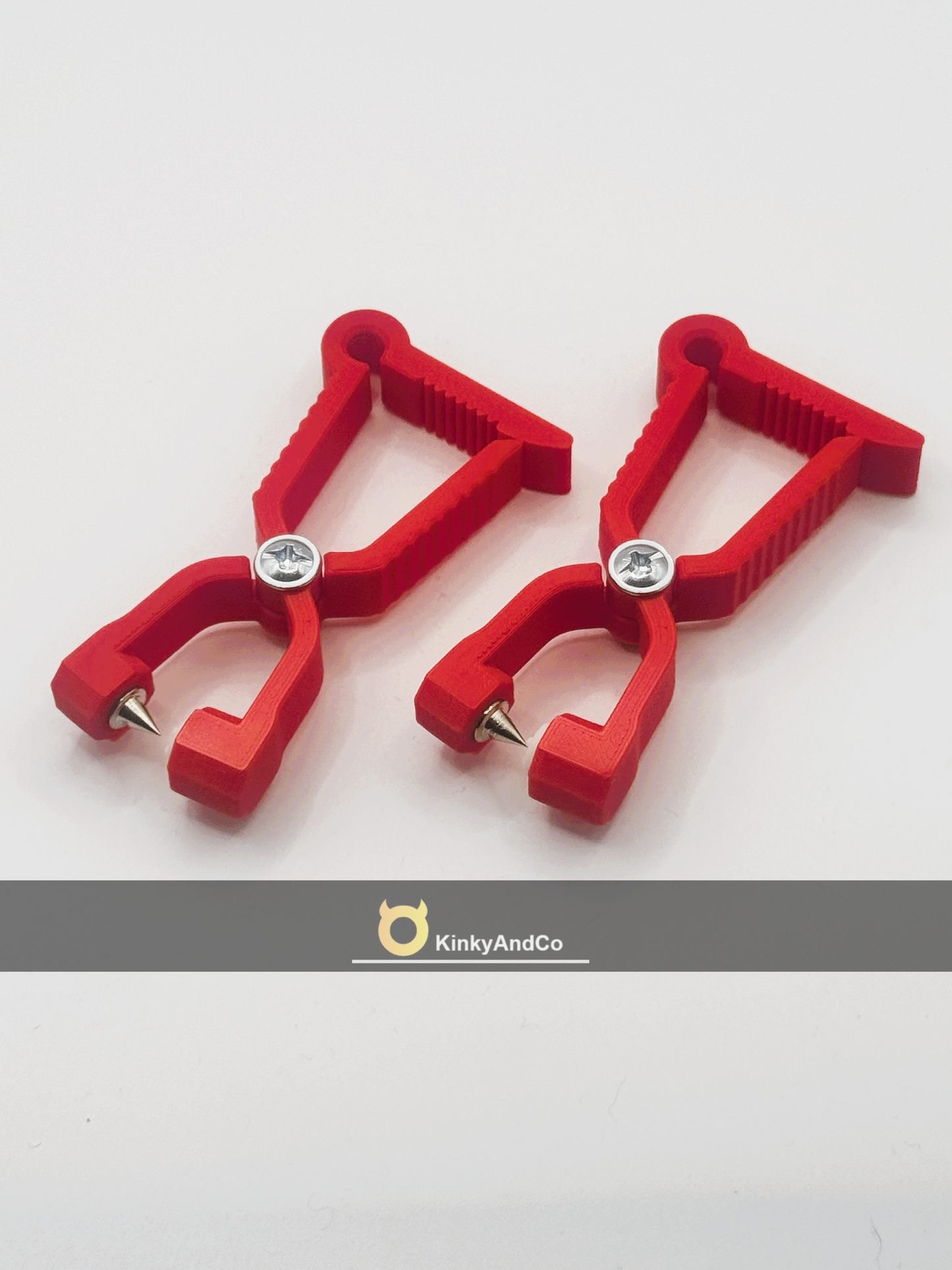RED Devils Spike - Ultra Sharp Nipple Clamps (Pair)