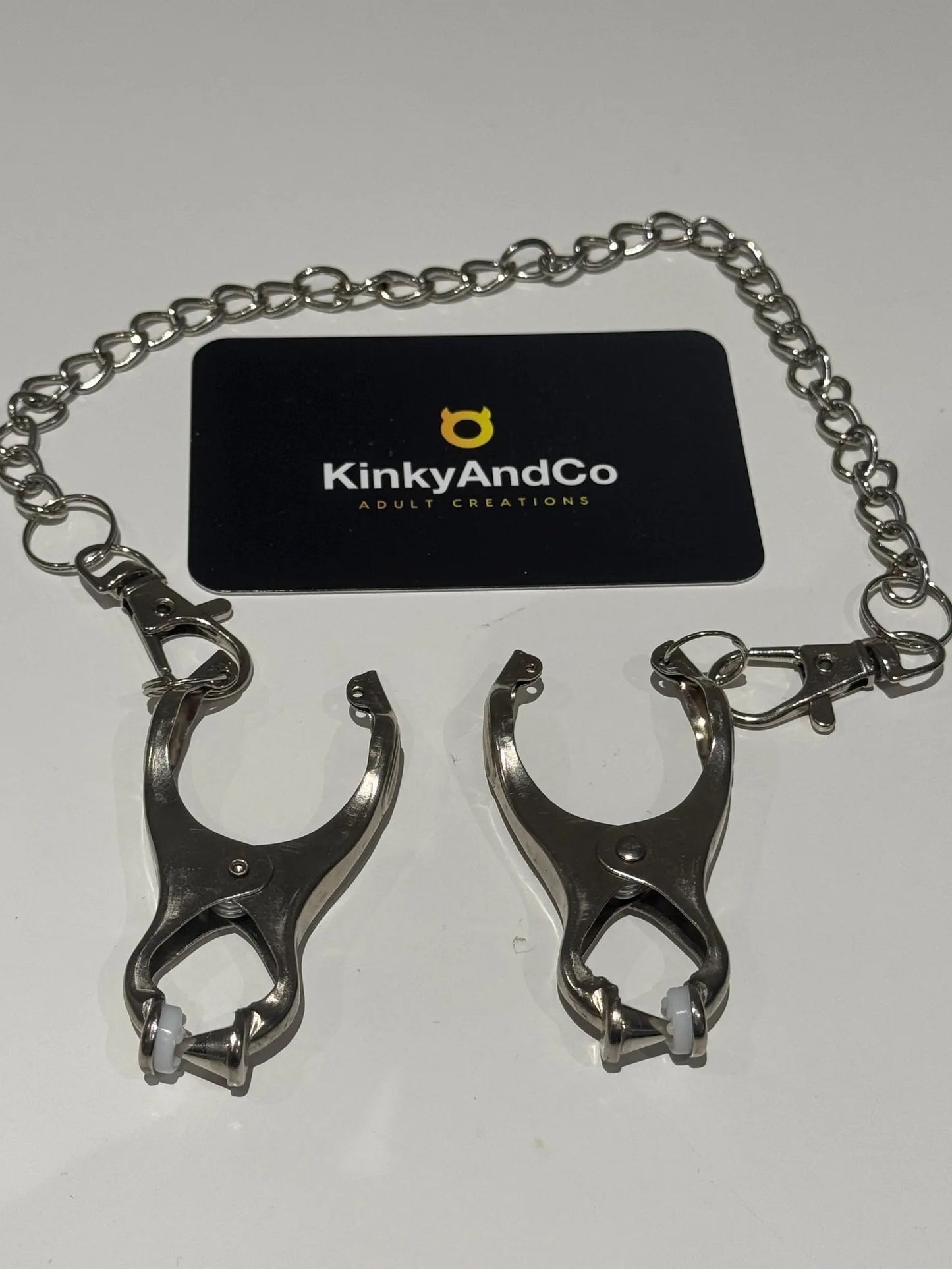 Single Spiked Nipple Clamps: Extra Wide Opening