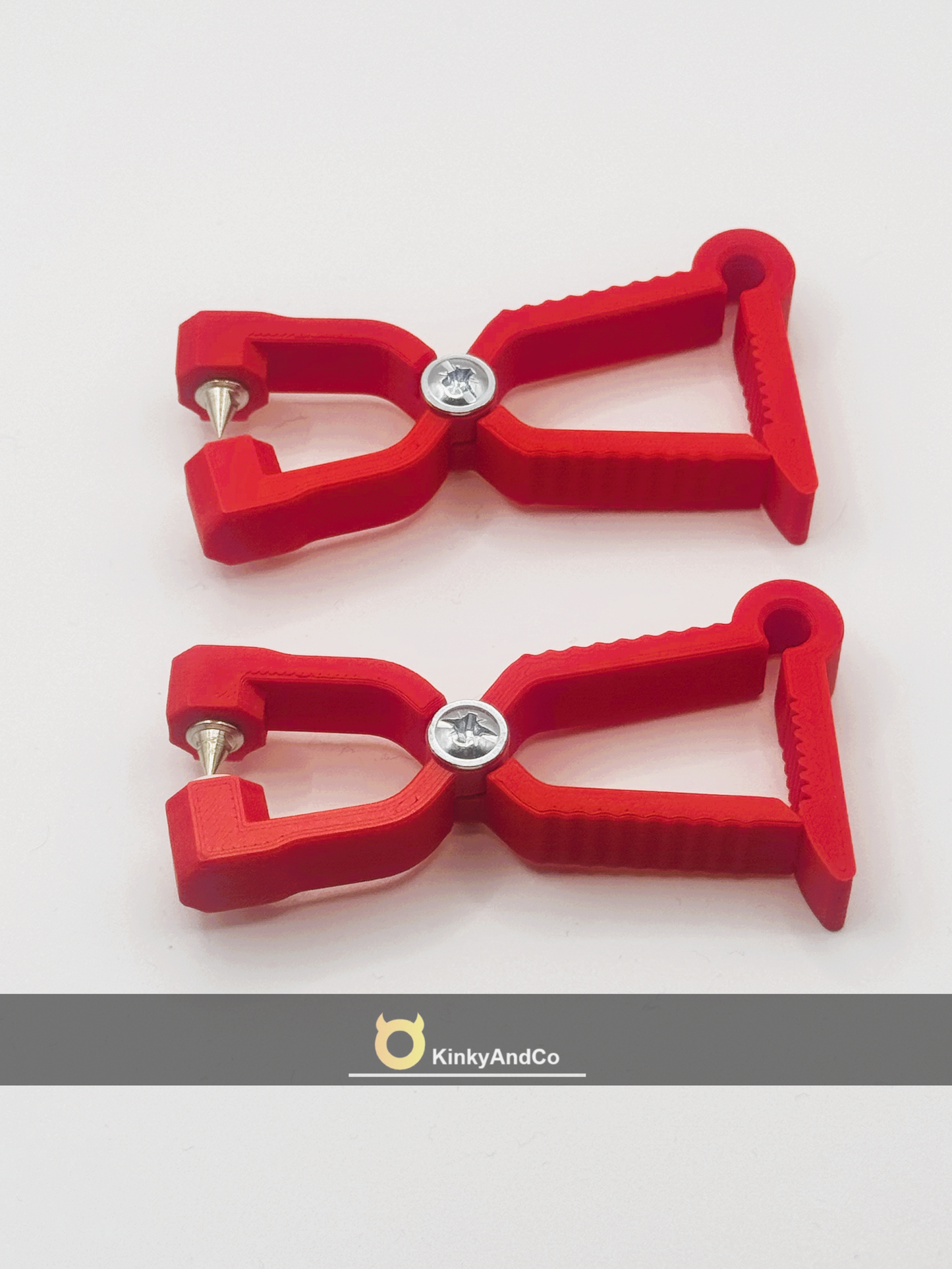 RED Devils Spike - Ultra Sharp Nipple Clamps (Pair)