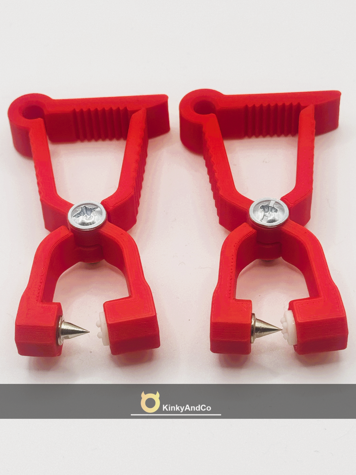 RED Devils Spike - Ultra Sharp Nipple Clamps (Pair)