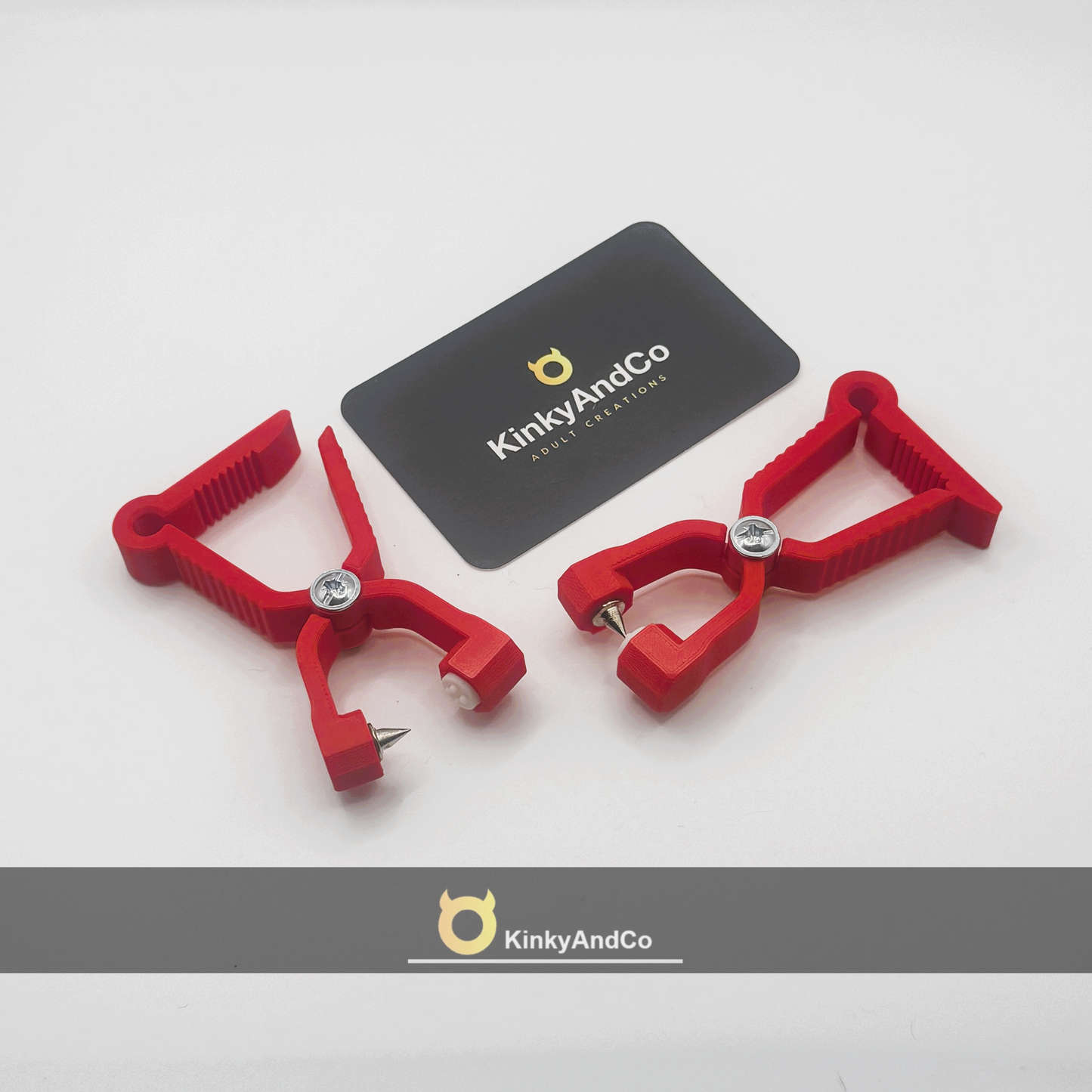 RED Devils Spike - Ultra Sharp Nipple Clamps (Pair)