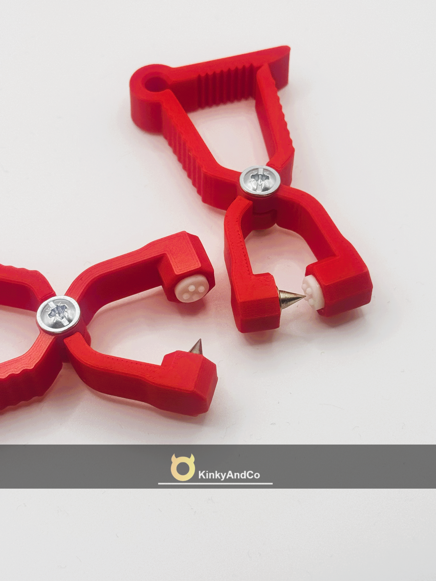 RED Devils Spike - Ultra Sharp Nipple Clamps (Pair)