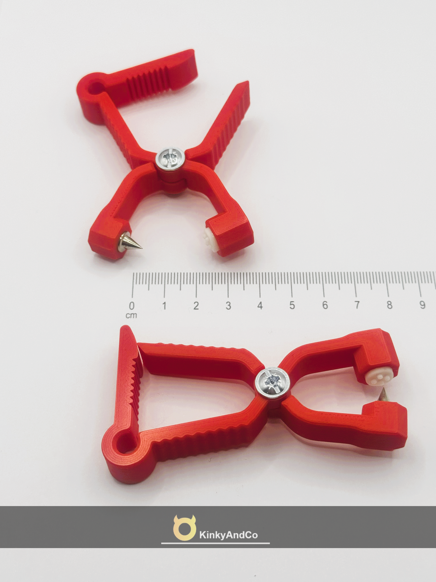 RED Devils Spike - Ultra Sharp Nipple Clamps (Pair)