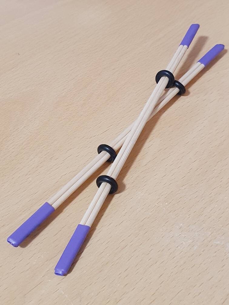 Bamboo nipple press clamps