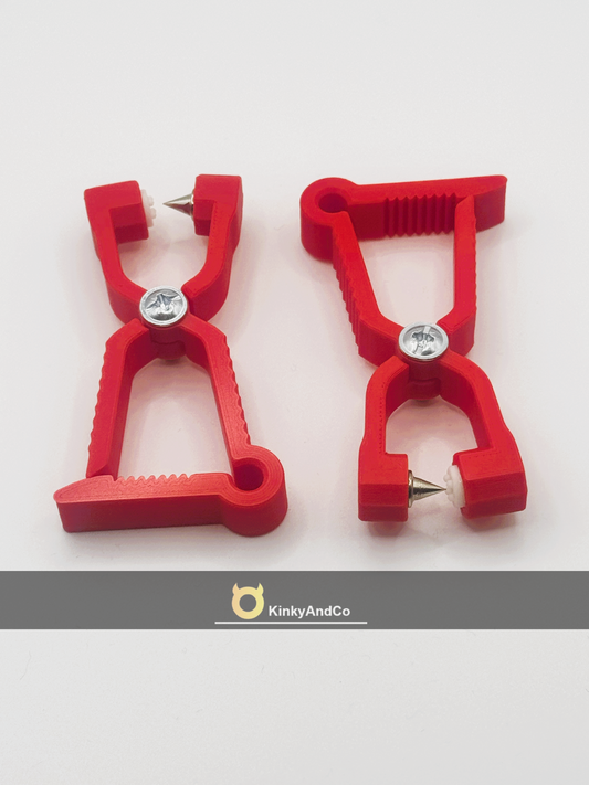 RED Devils Spike - Ultra Sharp Nipple Clamps (Pair)