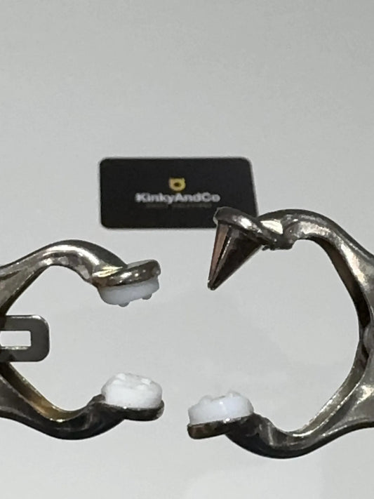Single Spiked Nipple Clamps: Extra Wide Opening
