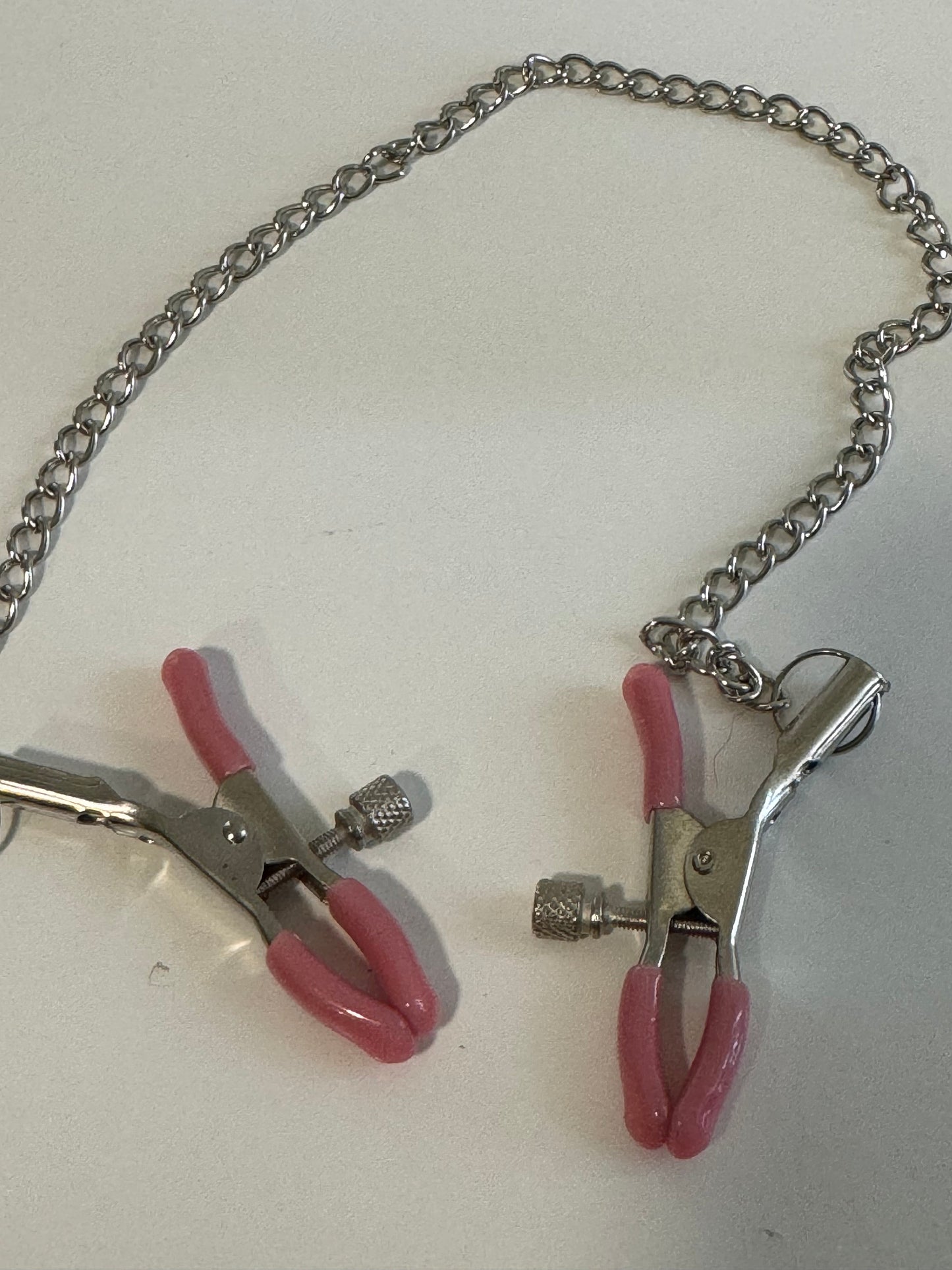 Pink Adjustable Nipple Clamps