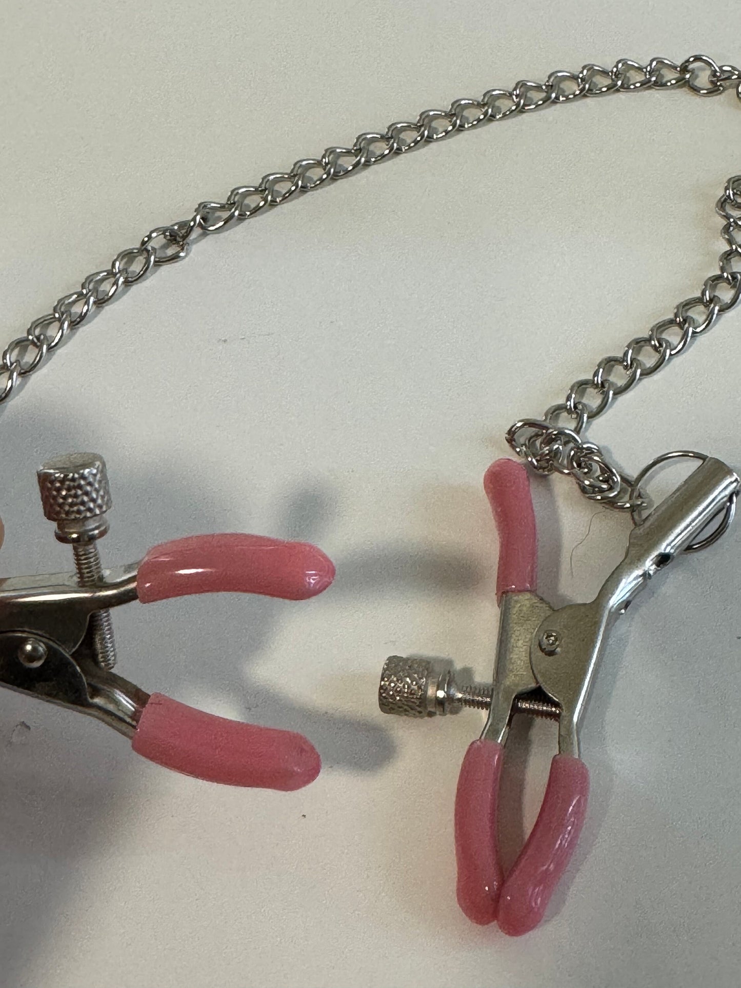 Pink Adjustable Nipple Clamps