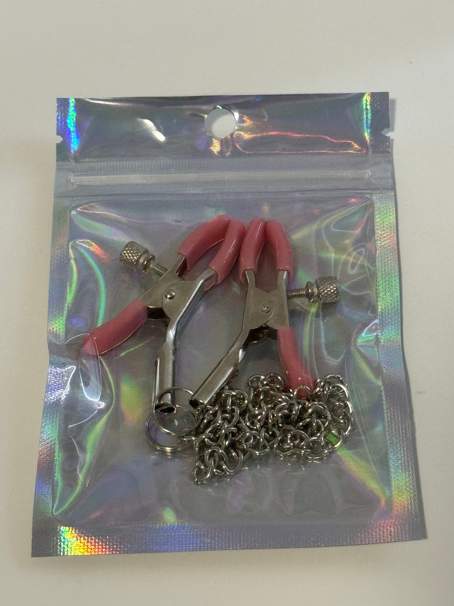 Pink Adjustable Nipple Clamps