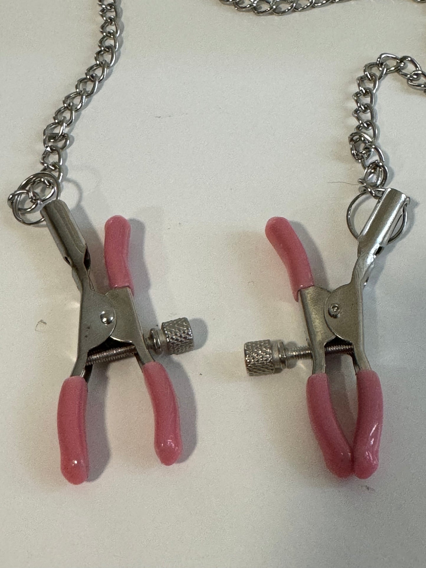 Pink Adjustable Nipple Clamps